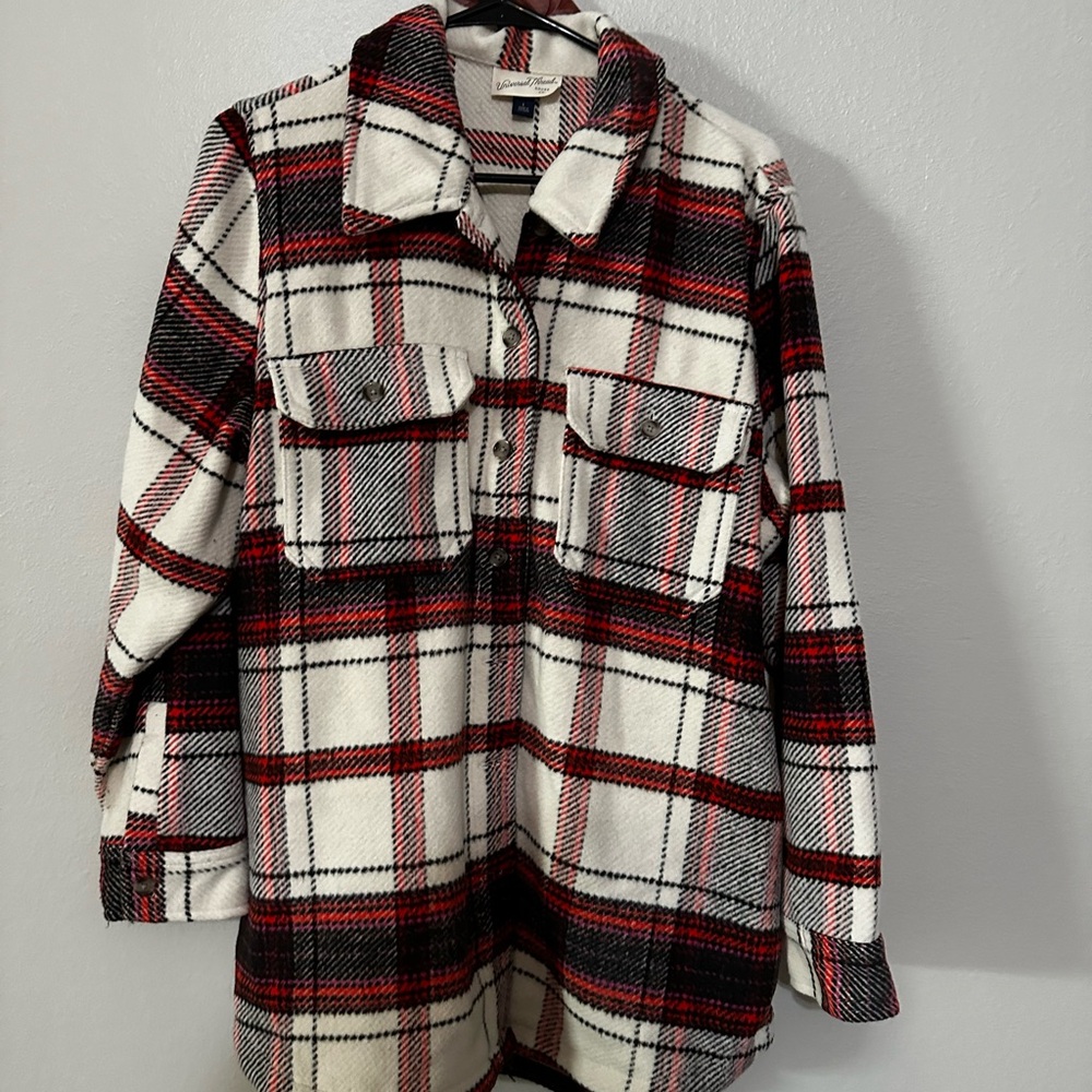 Universal Thread Plaid Shacket - Size Large - image 2